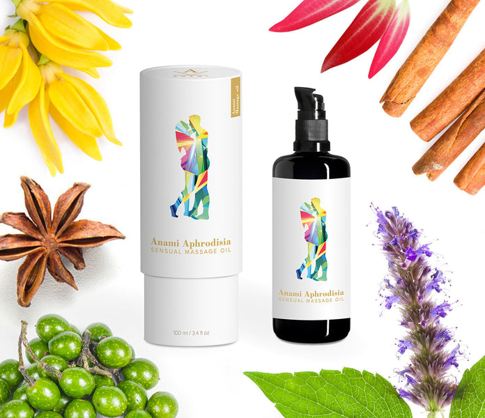 The Full Alchemy of Anami Aphrodisia Sensual Massage Oil
